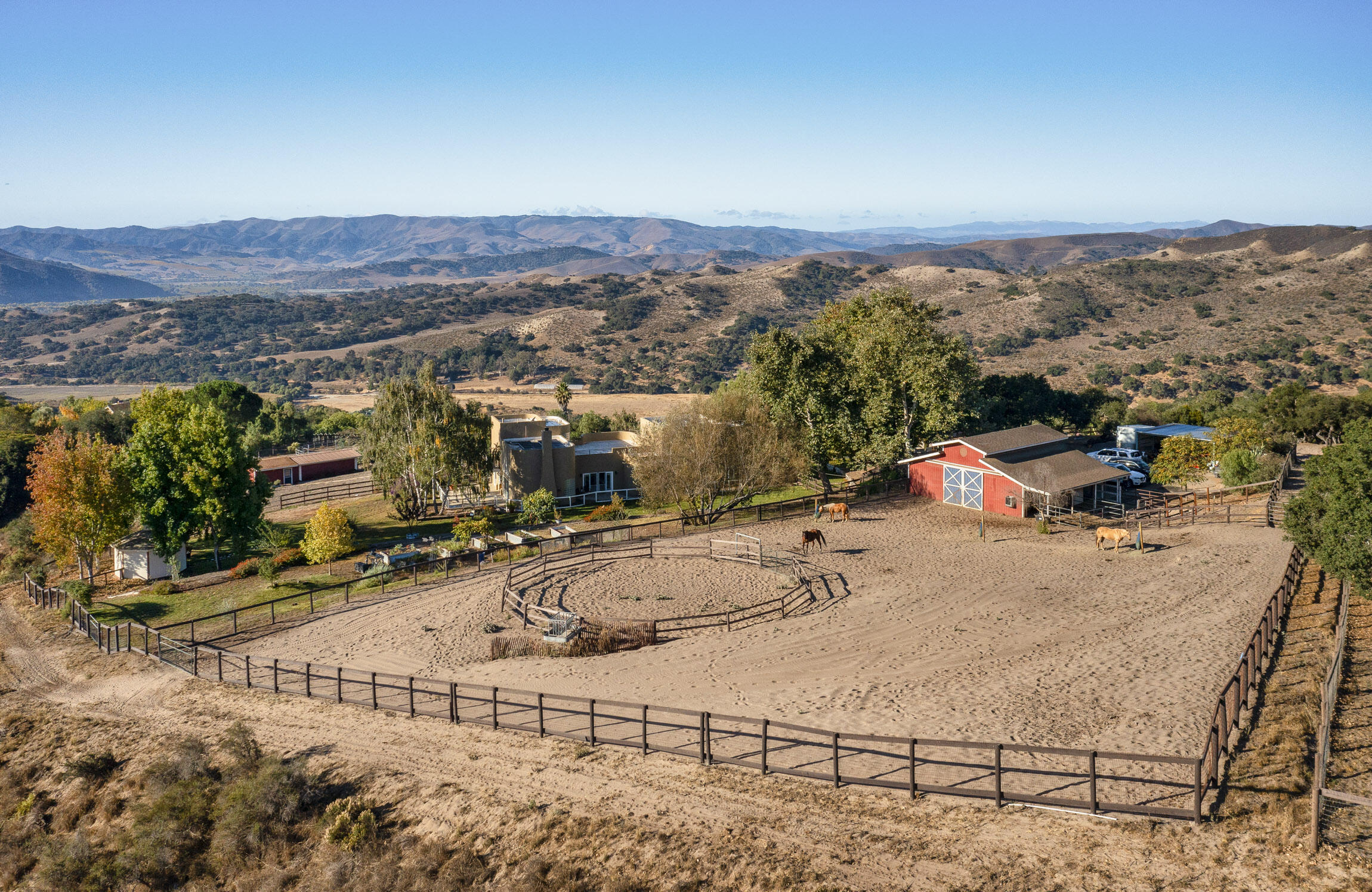 1833 Cougar Ridge Road Buellton, CA 93427 - Photo 2 of 53 Aerial Backside