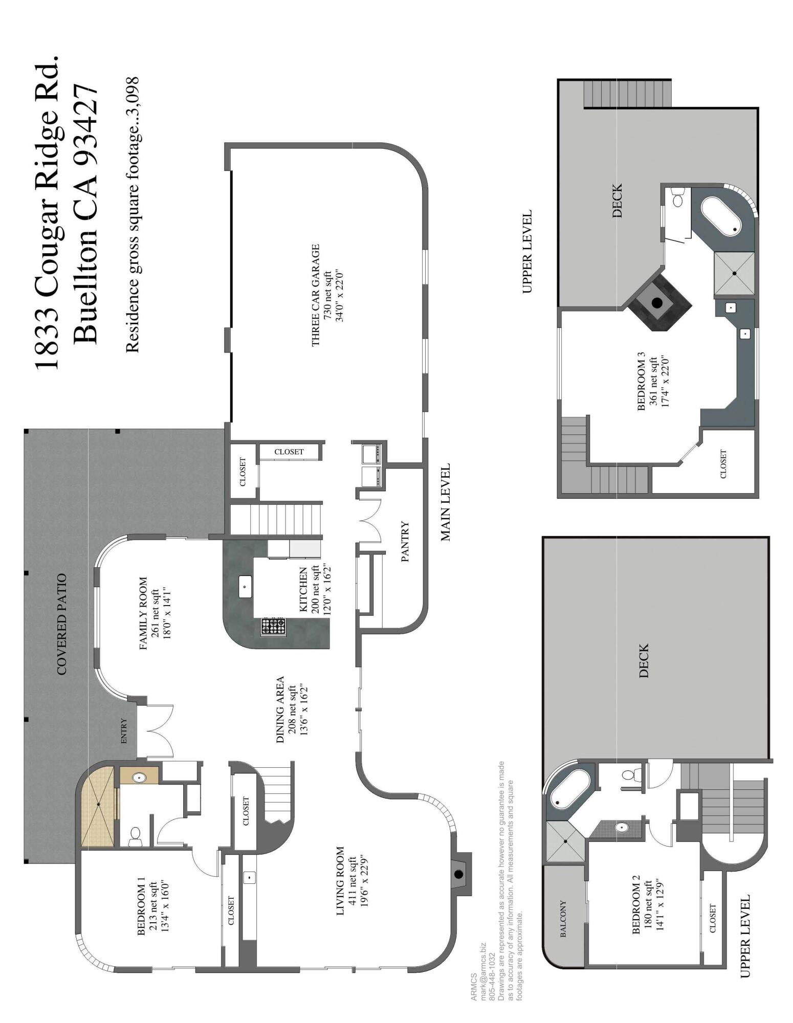 1833 Cougar Ridge Road Buellton, CA 93427 - Photo 53 of 53 Floor Plan