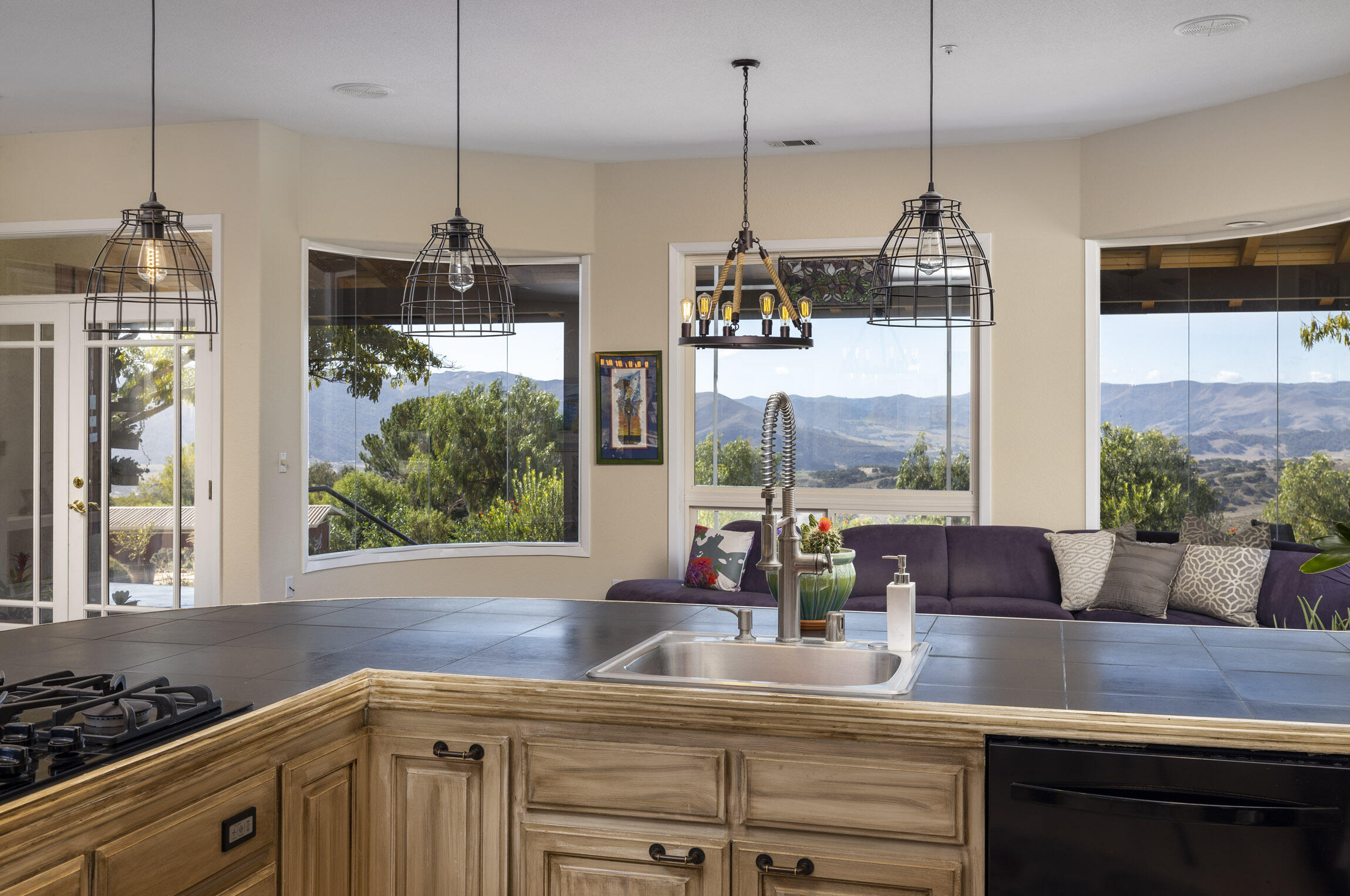 1833 Cougar Ridge Road Buellton, CA 93427 - Photo 9 of 53 Kitchen/Family Room Views