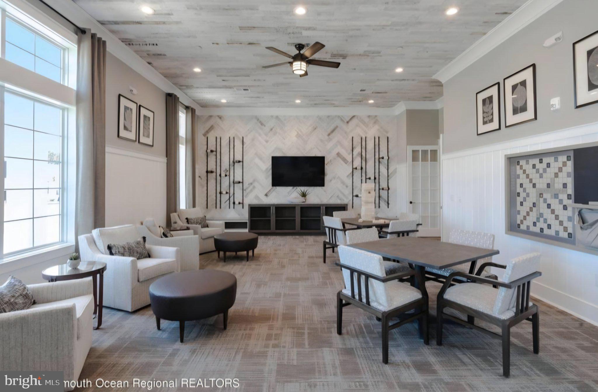 40 Emerald Road Wrightstown, NJ 08562 - Photo 34 of 39 Spacious community lounge with modern flair.