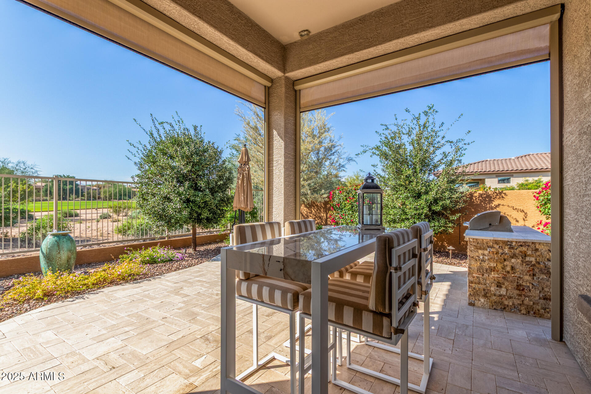 18805 East Blue Sky Drive Rio Verde, AZ 85263 - Photo 26 of 43 PATIO OVERLOOKS GOLF COURSE