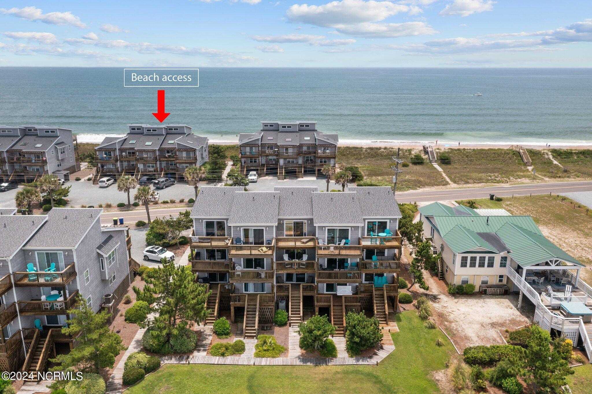 1771 New River Inlet Road, Unit 1 North Topsail Beach, NC 28460 - Photo 9 of 49 Beach Access