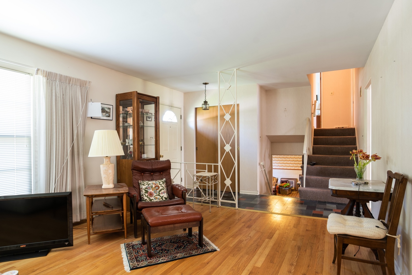 1218 Kenton Road Deerfield, IL 60015 - Photo 5 of 15 a living room with furniture and a fireplace