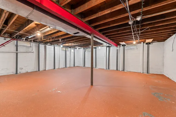 a view of empty room