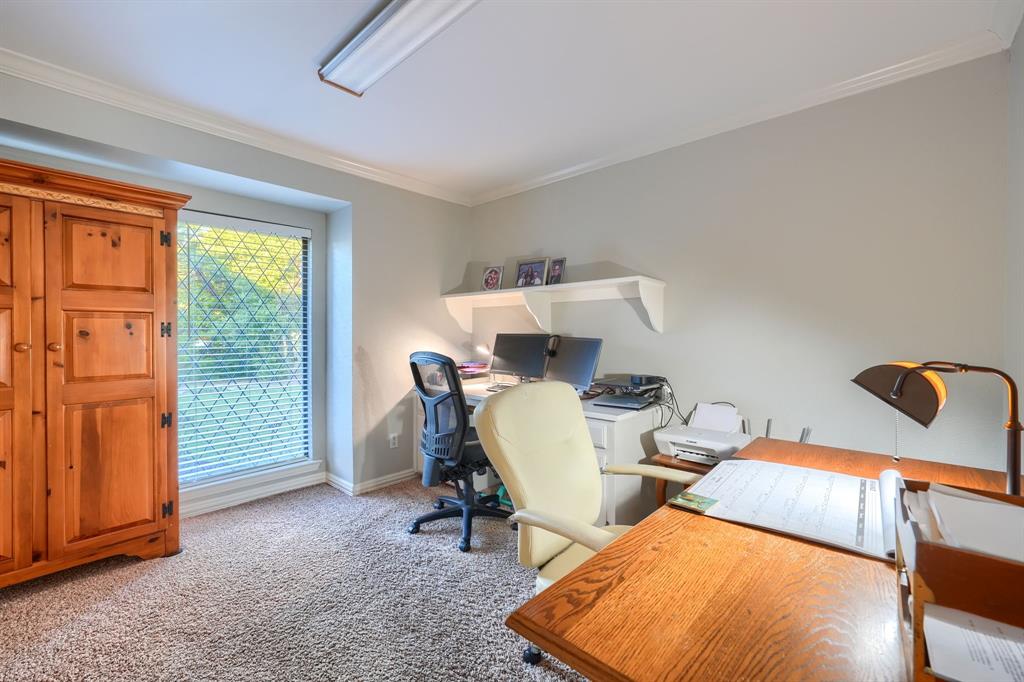 2592 Meadow Way Kaufman, TX 75142 - Photo 16 of 40 a bed room with a bed and a window