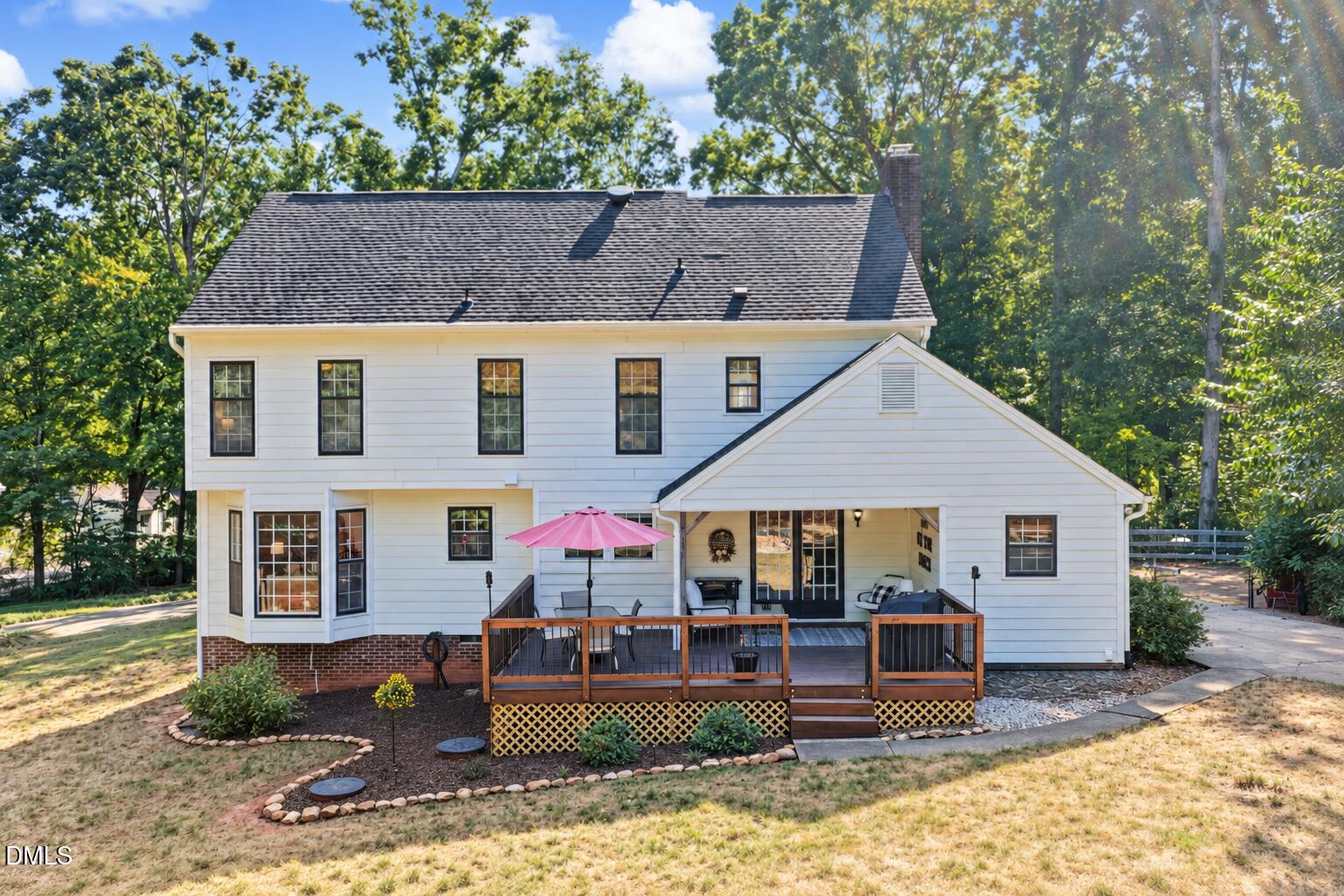 8312 Druids Lane Raleigh, NC 27613 - Photo 21 of 23 Back View
