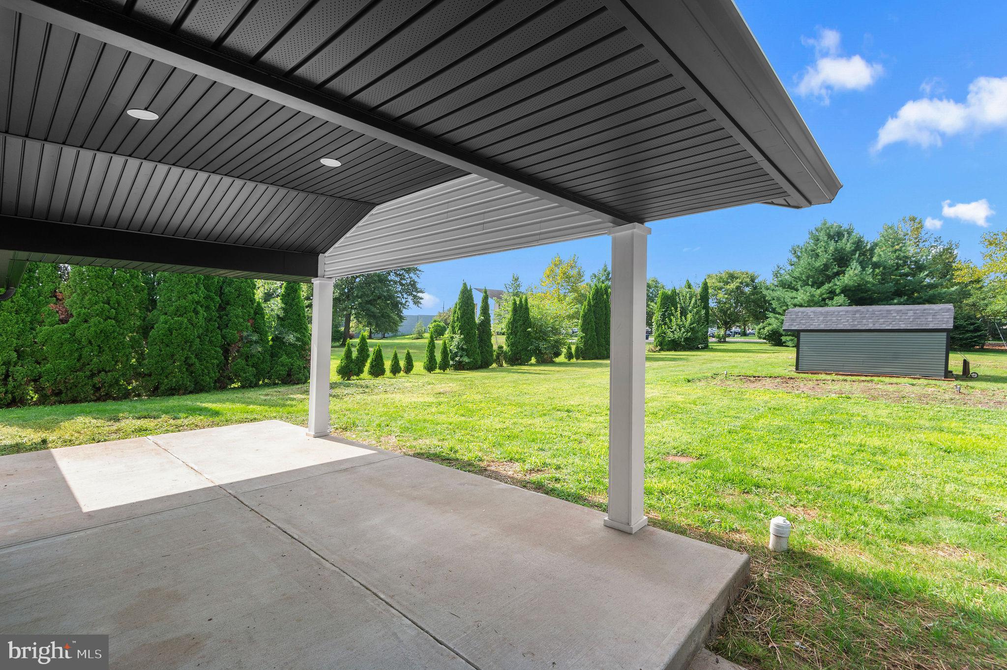 14 Cowpath Road Souderton, PA 18964 - Photo 5 of 32 Coveed Patio, Backyard with Shed