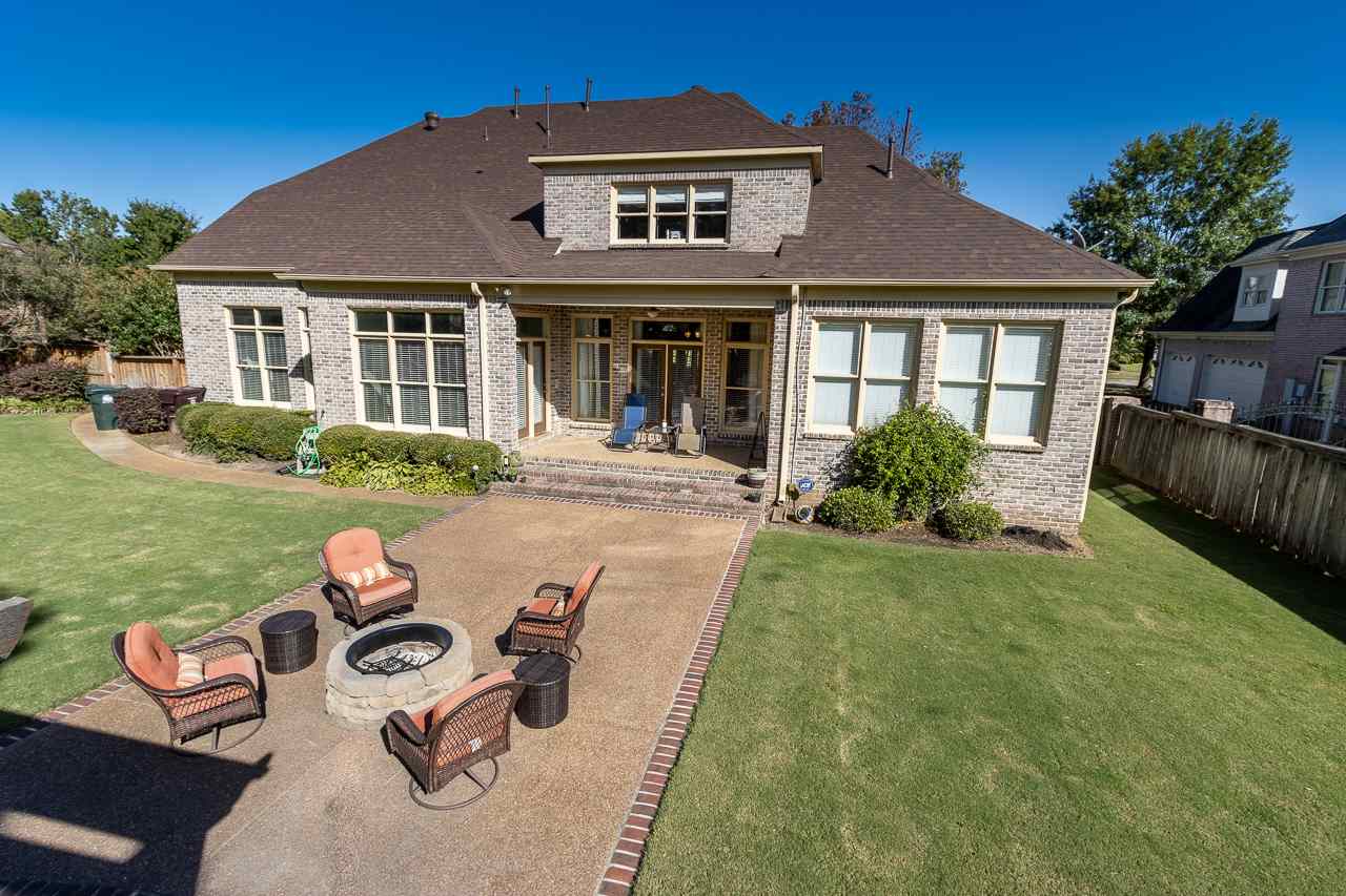 1085 Summer Spring Road Collierville, TN 38017 - Photo 25 of 25 Extended concrete patio gives a wonderful outdoor oasis!