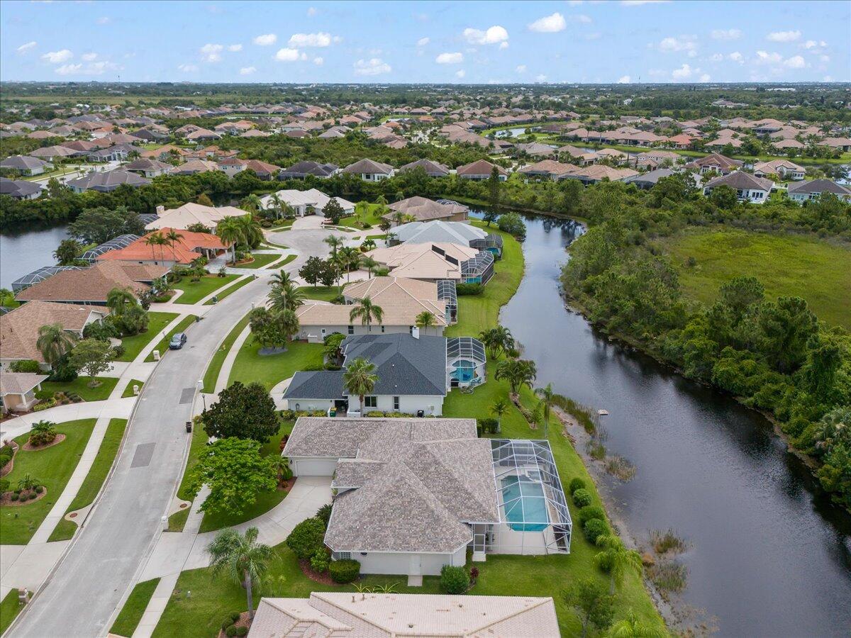 4300 Stoney Point Road Melbourne, FL 32940 - Photo 28 of 37 an aerial view of residential houses with outdoor space