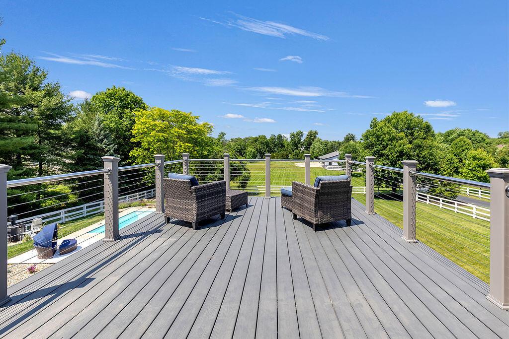 2570 Jewett Road Powell, OH 43065 - Photo 79 of 104 79. Rear Upper Level Deck