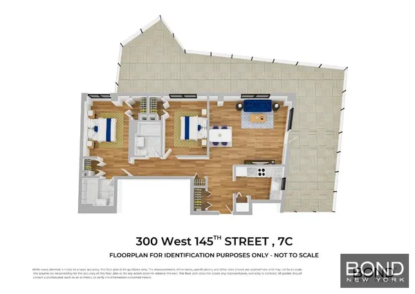 $949,999 | 300 West 145th Street, Unit 7C | Central Harlem