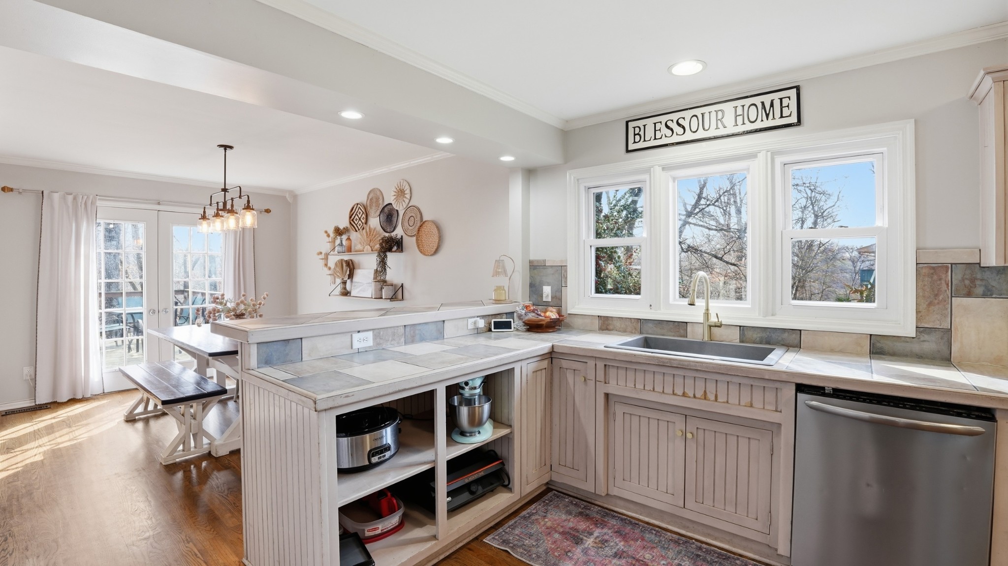 270 Wood Bluff Road Winchester, TN 37398 - Photo 24 of 69 a kitchen with stainless steel appliances granite countertop a sink and a stove
