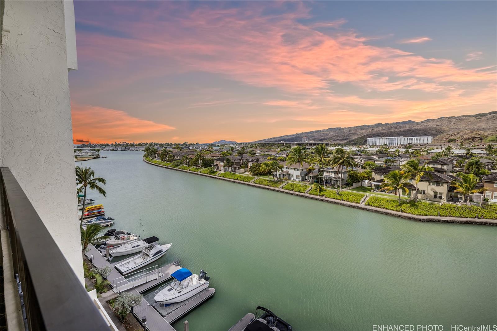 500 Lunalilo Home Road, Unit 16G Honolulu, HI 96825 - Photo 25 of 25 Photo Enhanced of the beautiful sunset