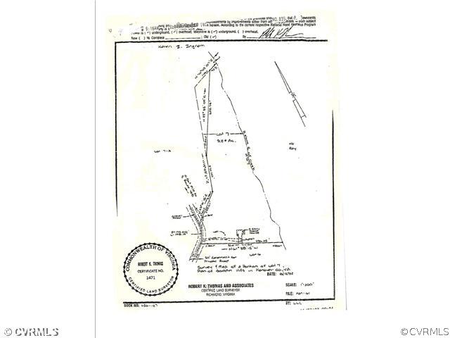 8523 Goddin Road Ashland, VA 23005 - Photo 12 of 12 Plat Map