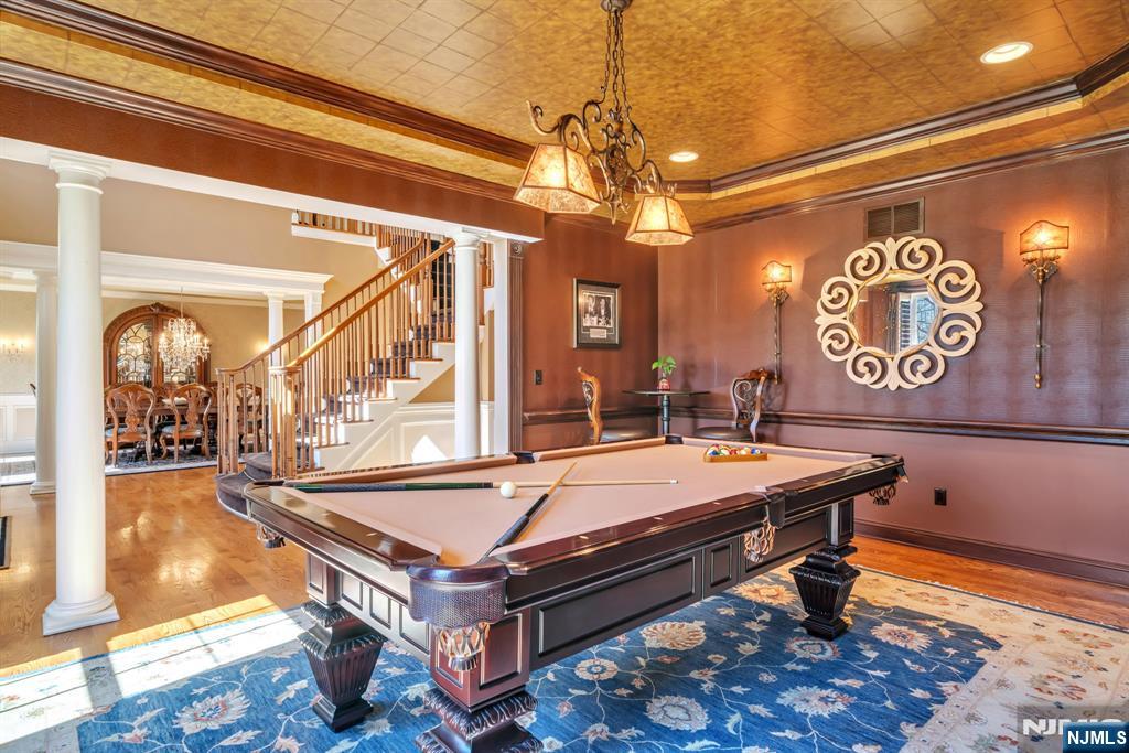 28 Arbor Road North Caldwell, NJ 07006 - Photo 11 of 50 a room with pool table and windows