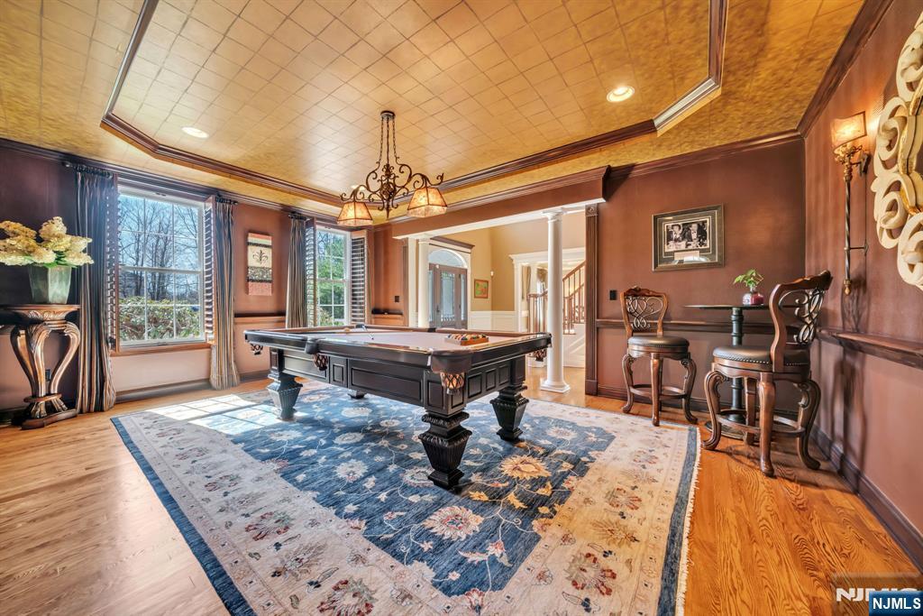 28 Arbor Road North Caldwell, NJ 07006 - Photo 10 of 50 a living room with furniture a window and a table
