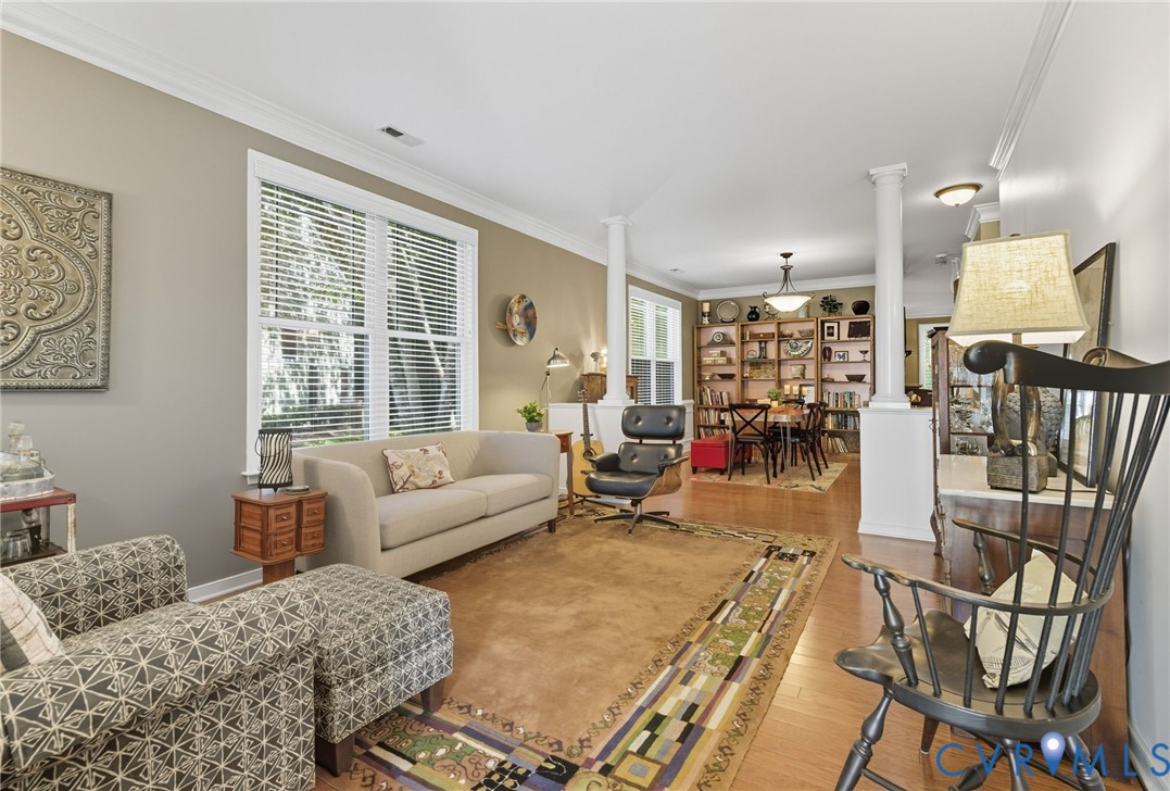 13712 Woodbridge Crossing Way Midlothian, VA 23112 - Photo 2 of 33 a living room with furniture and a window