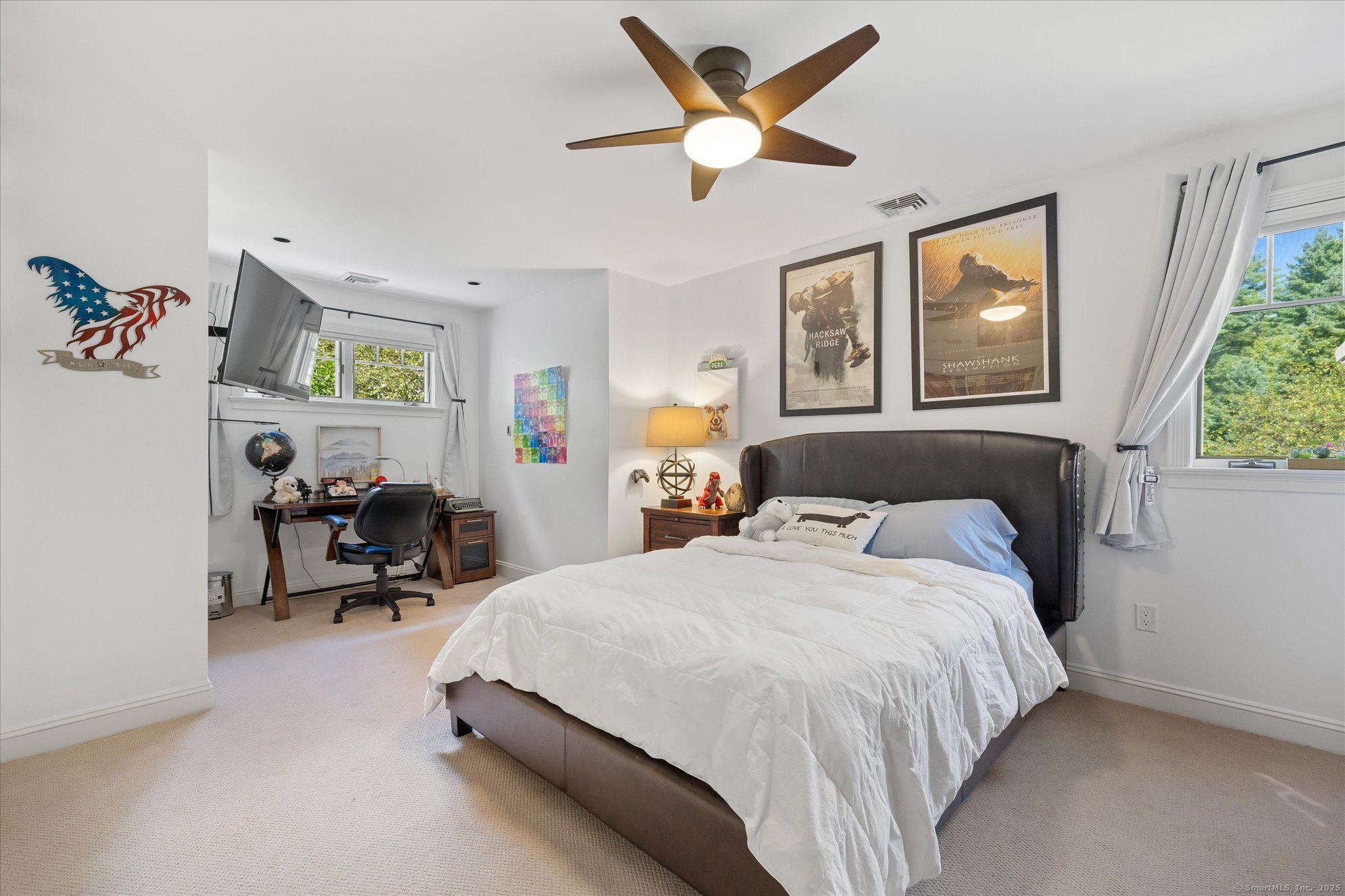 21-40 Howard Road Union, CT 06076 - Photo 18 of 40 a bedroom with a bed couch and window