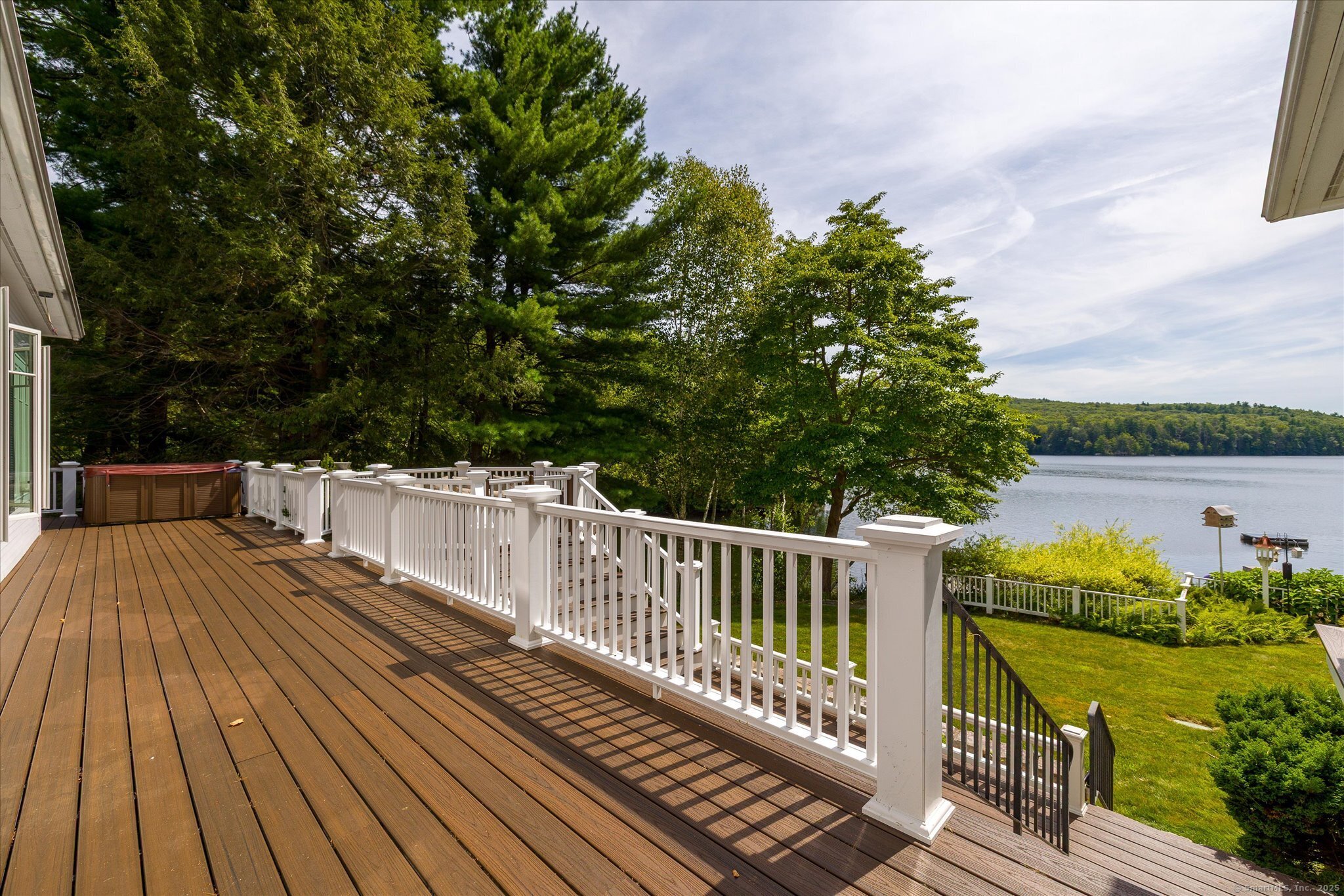 21-40 Howard Road Union, CT 06076 - Photo 35 of 40 a view of balcony with wooden floor and fence