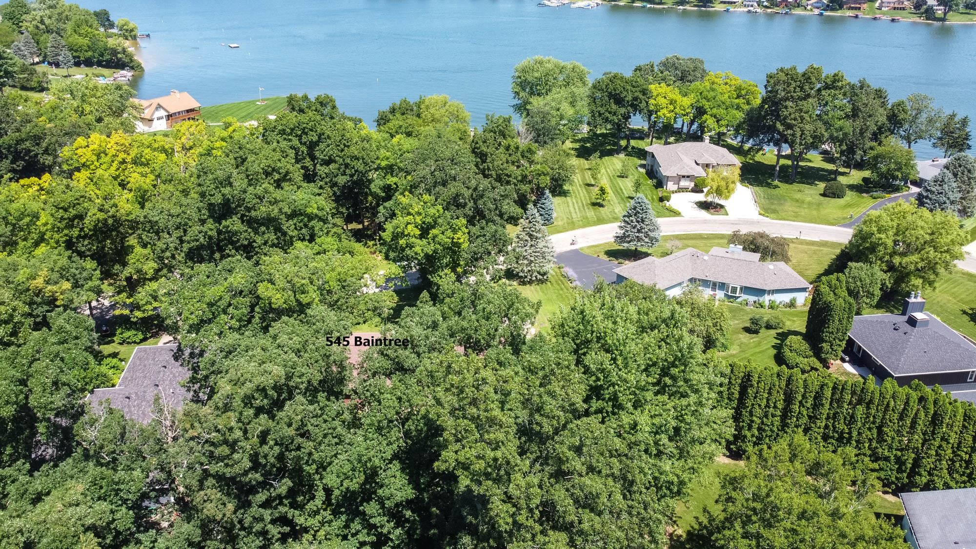 545 Baintree Road Lake Summerset, IL 61019 - Photo 25 of 28 an aerial view of a house with yard
