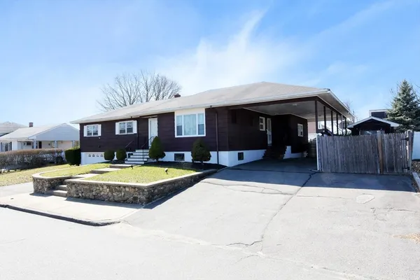 a view of a house with swimming pool