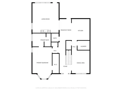 a picture of a floor plan