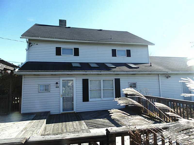 355 Monarch Road Dunbar, PA 15431 - Photo 22 of 25 Exterior Back. large patio deck