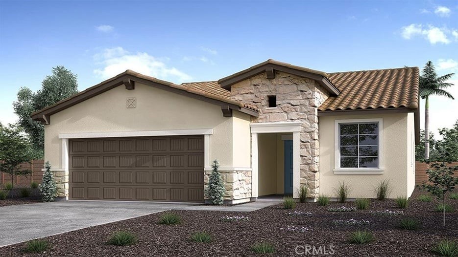 14098 Casetta Drive Beaumont, CA 92223 - Photo 1 of 1 a front view of a house with a yard