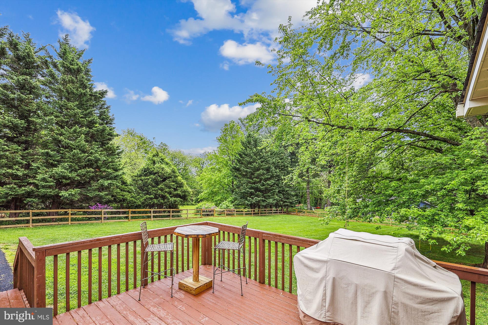 7643 Old Receiver Road Frederick, MD 21702 - Photo 71 of 82 Deck w/ view of yard