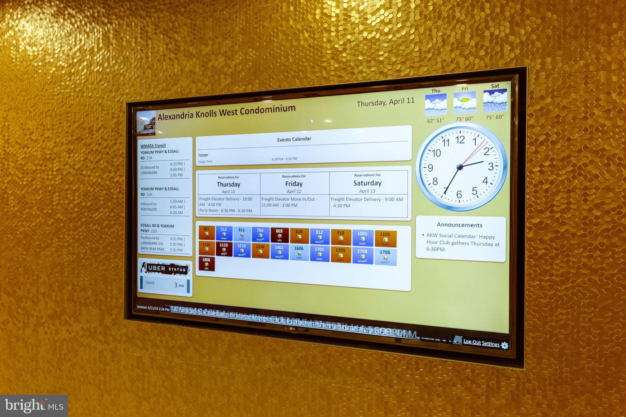 6101 Edsall Road, Unit 611 Alexandria, VA 22304 - Photo 59 of 65 NEW AKW MONITOR