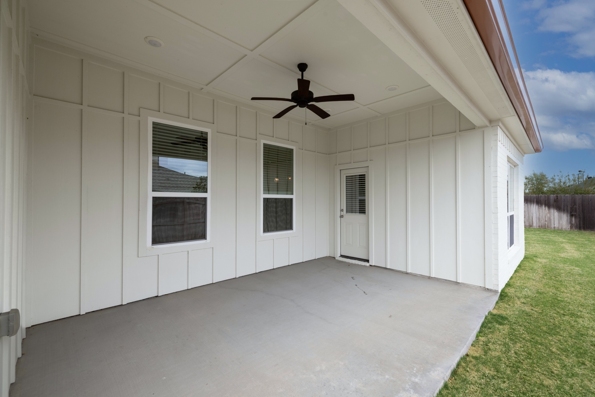 6019 Monza Drive Temple, TX 76502 - Photo 30 of 40 View of patio / terrace with ceiling fan