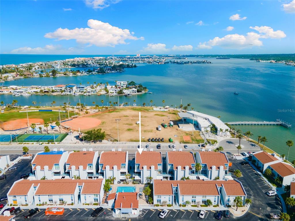 337 Rex Place, Unit G Madeira Beach, FL 33708 - Photo 34 of 40 a view of lake view and mountain view