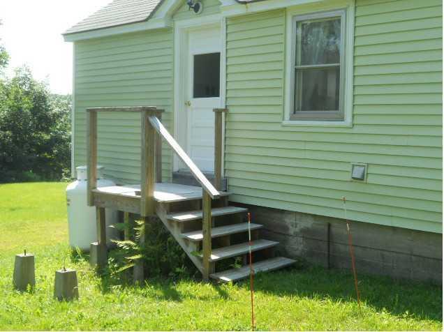 1469 River Road Bucksport, ME 04416 - Photo 12 of 30 Exterior Back. Back stairs