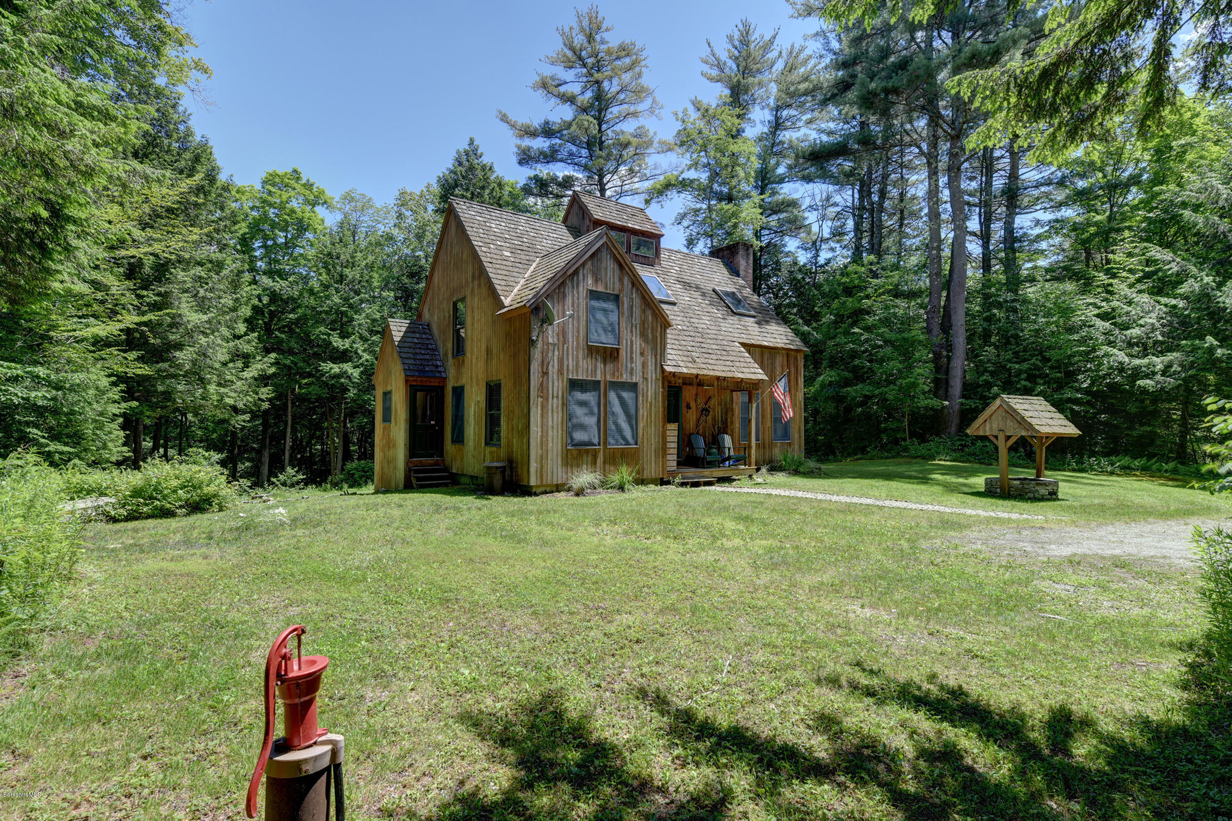 726 North Main Road Otis, MA 01253 - Photo 2 of 30 a house view with a outdoor space