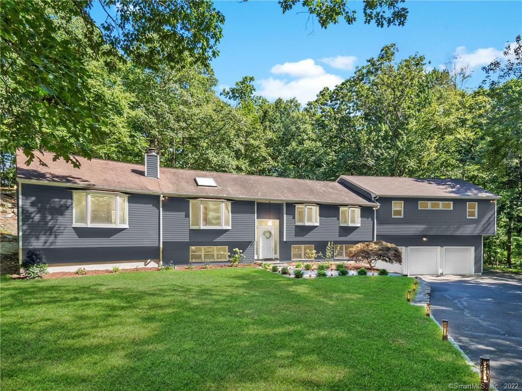 227 Godfrey Road East Weston, CT 06883 - Photo 1 of 1 Virtually changed exterior color - A new look with a gray exterior color
