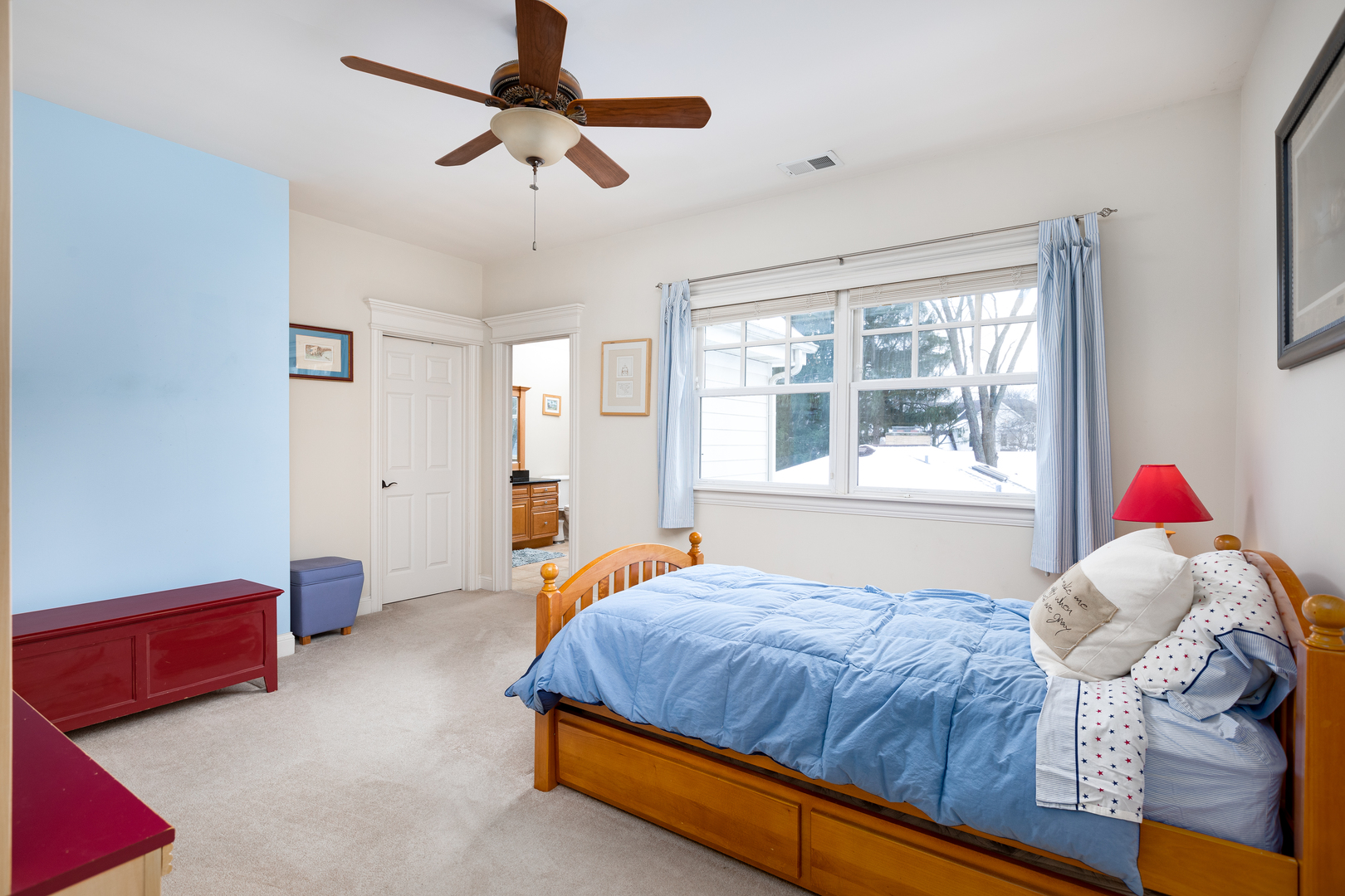 655 Sunset Drive Naperville, IL 60540 - Photo 40 of 61 a bedroom with a bed and a window