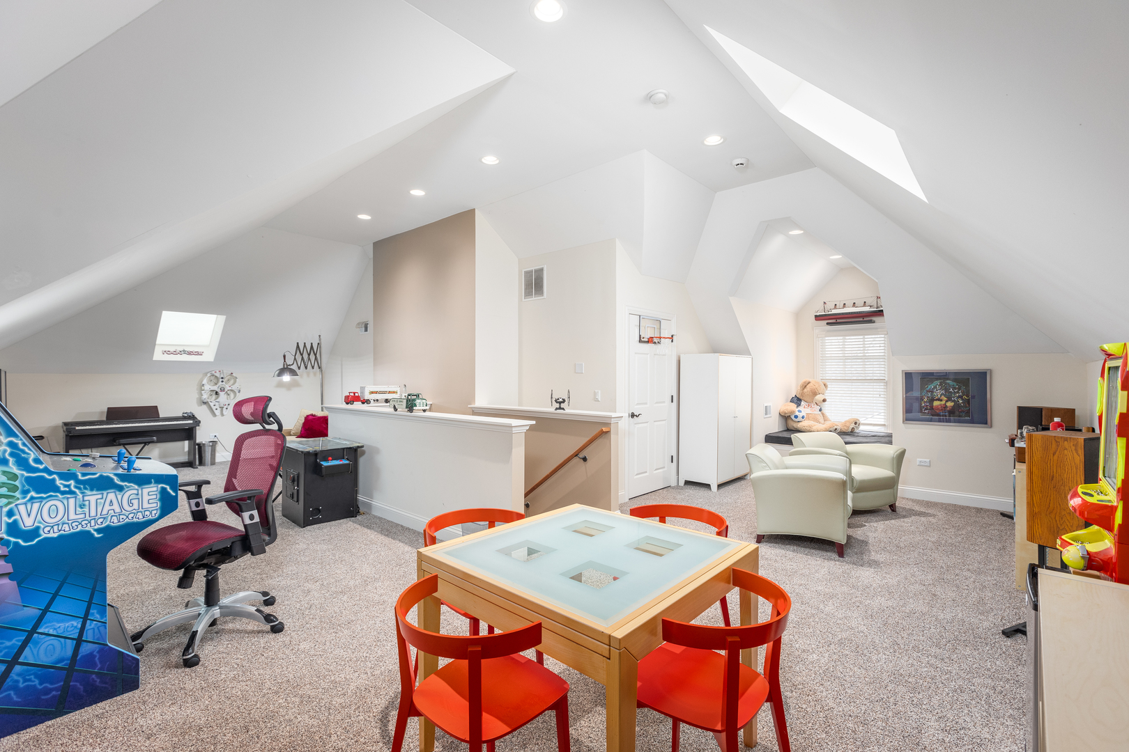 655 Sunset Drive Naperville, IL 60540 - Photo 44 of 61 a room with furniture a rug kitchen view and a window