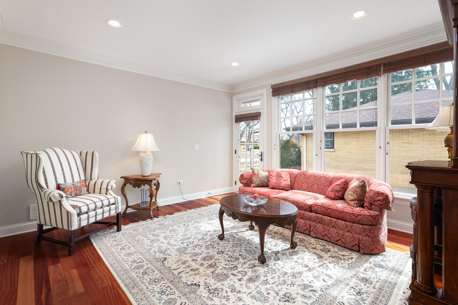 655 Sunset Drive Naperville, IL 60540 - Photo 10 of 61 a living room with furniture and a large window