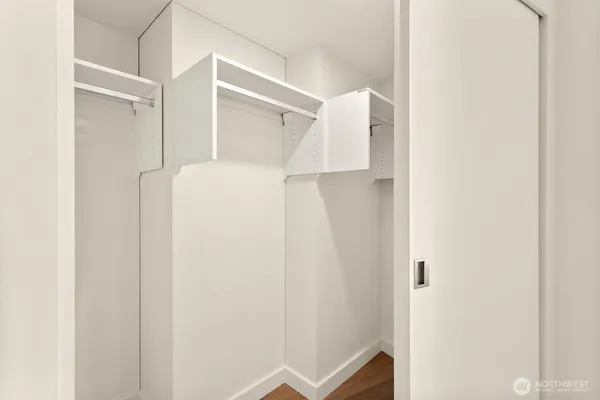 a view of hallway with stairs