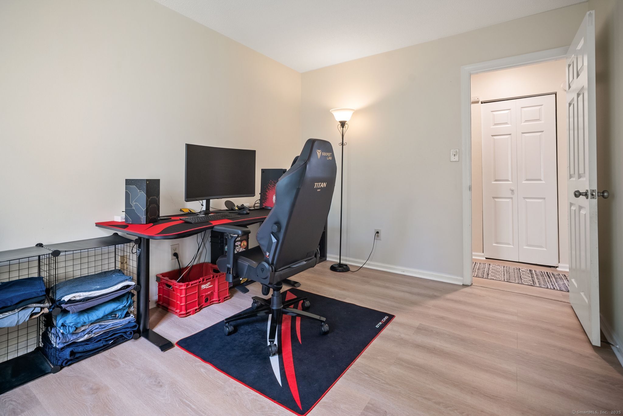 246 Reeds Gap Road, Unit 1D North Branford, CT 06472 - Photo 25 of 35 a view of a workspace with furniture and a window