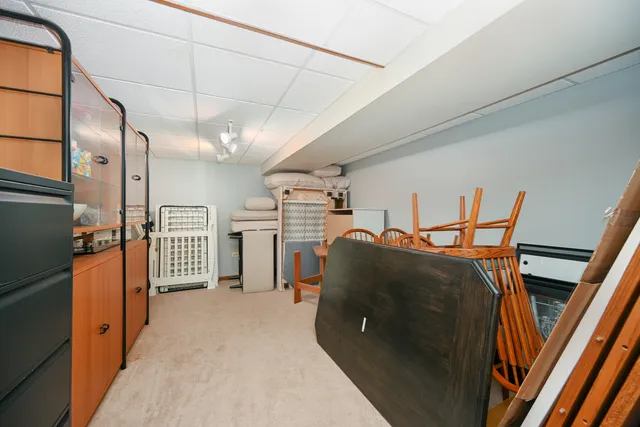 a view of a storage & utility room