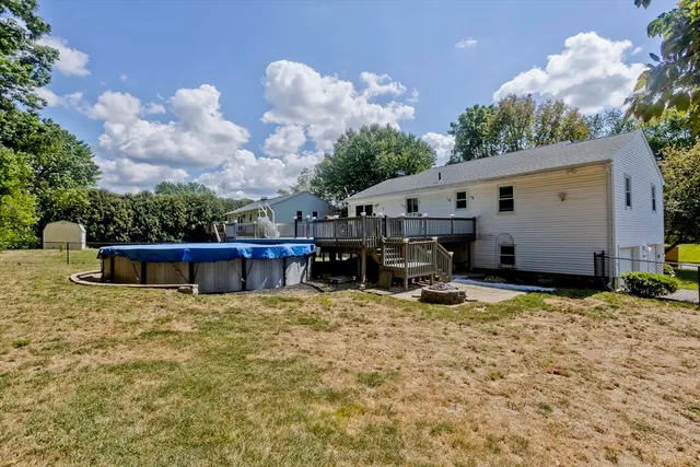 a view of a house with sitting area
