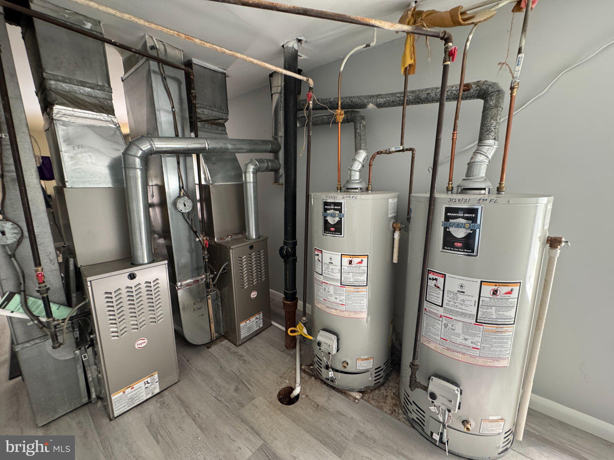 12044 Abby Road, Unit 1 Philadelphia, PA 19154 - Photo 10 of 10 a view of water heater room