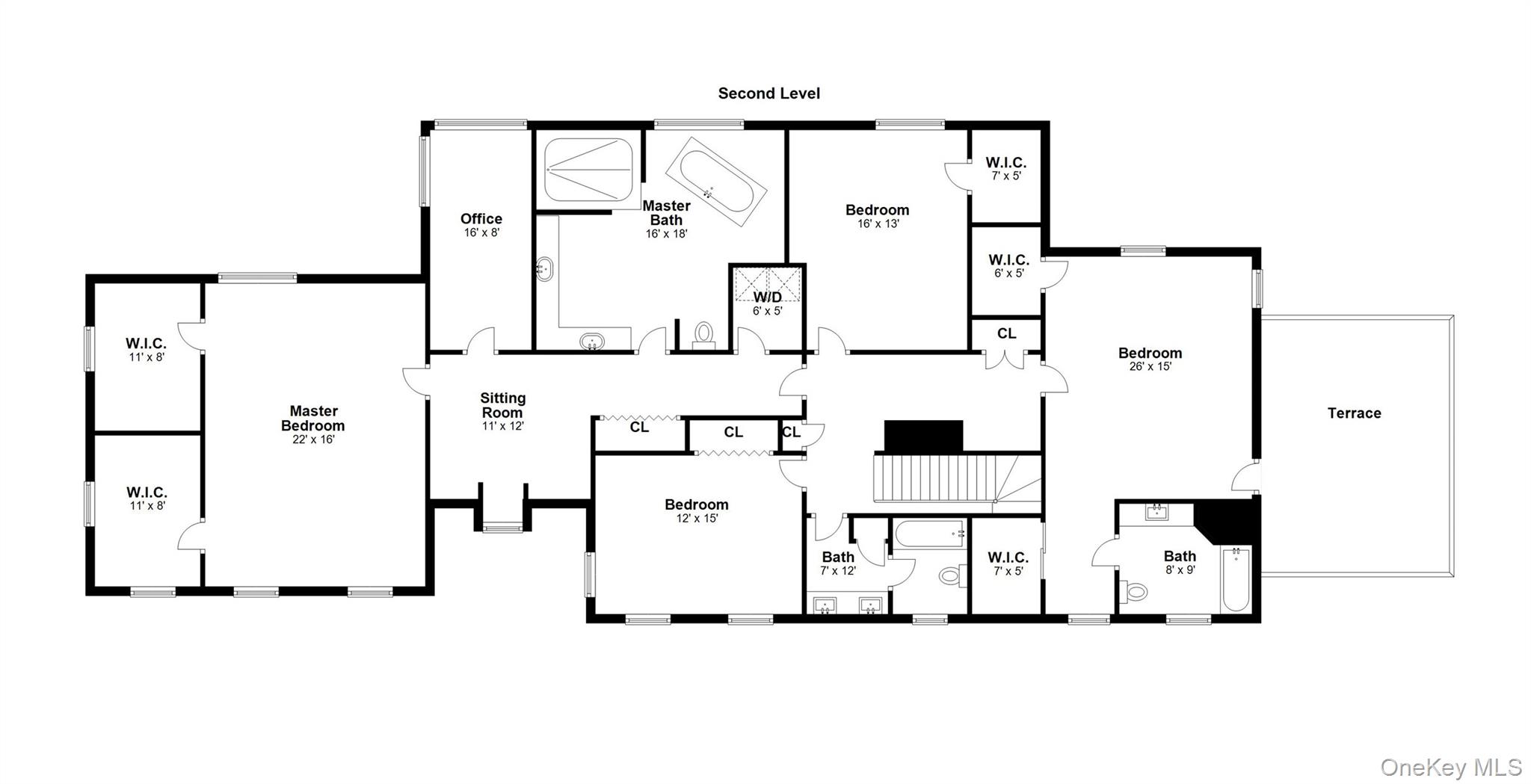 240 Eastwoods Road Pound Ridge, NY 10576 - Photo 45 of 46 a picture of a floor plan