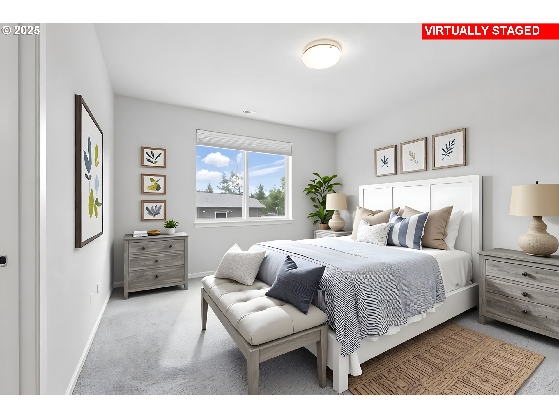 2582 Southwest Thomas Way Gresham, OR 97080 - Photo 19 of 36 a bedroom with a bed and a couch