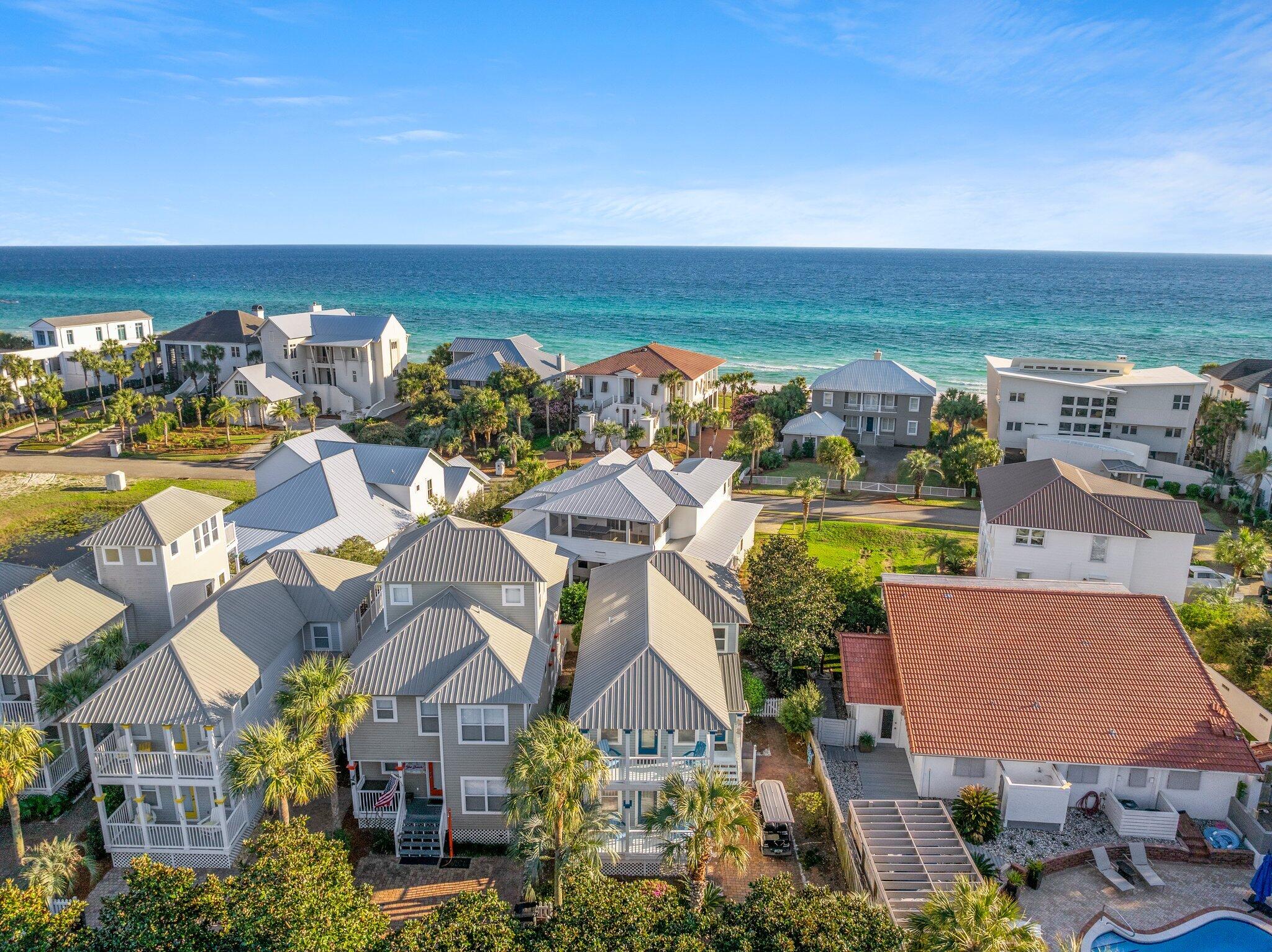 156 Emerald Dunes Circle Santa Rosa Beach, FL 32459 - Photo 36 of 43 an aerial view of residential building with outdoor space