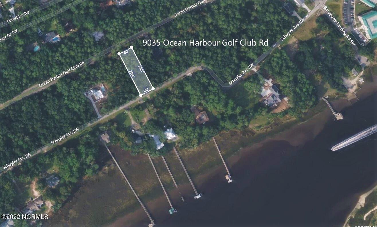 9035 Ocean Harbour Golf Club Road Southwest Calabash, NC 28467 - Photo 11 of 18 Homesite is accessible from 2 Roads