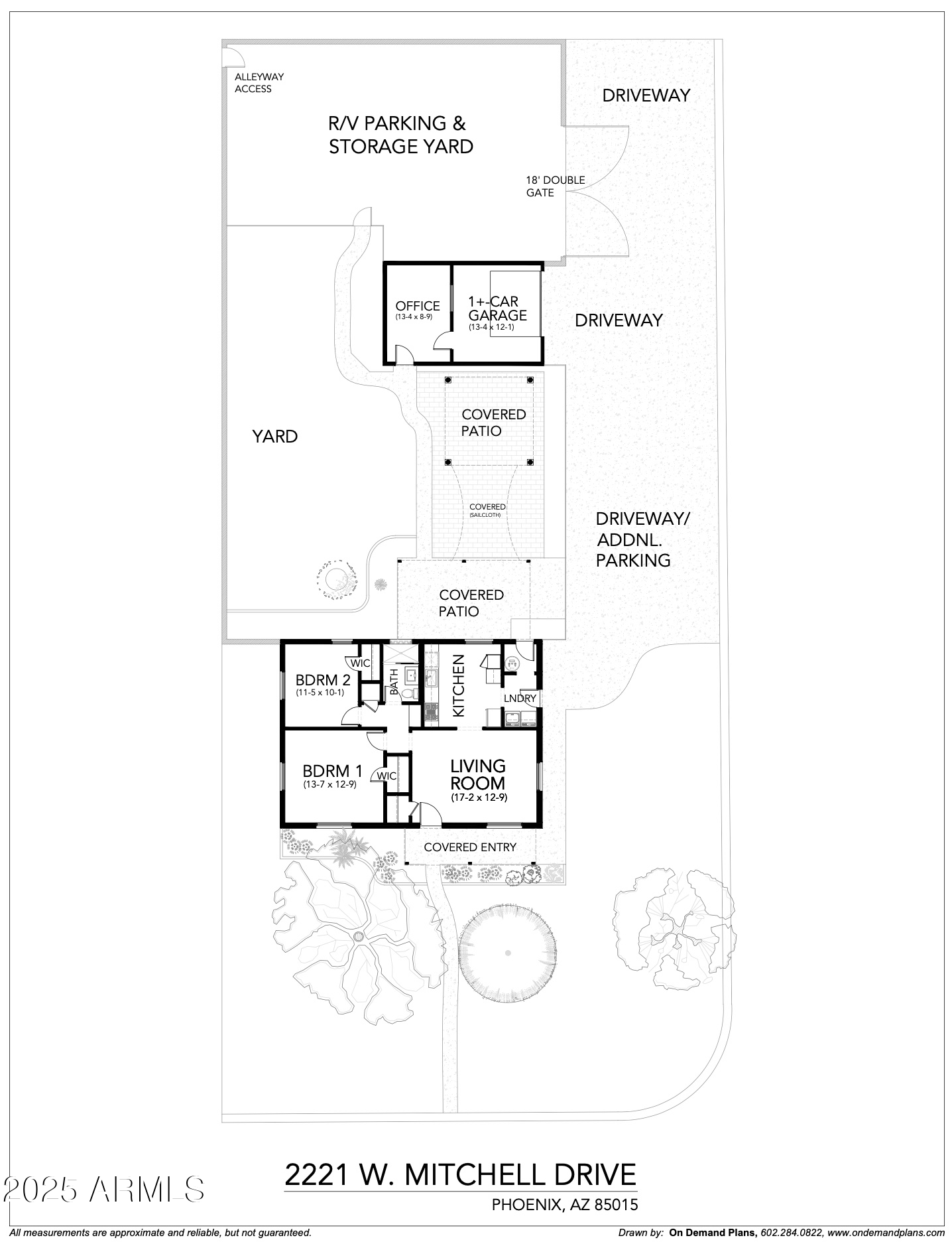 2221 West Mitchell Drive Phoenix, AZ 85015 - Photo 44 of 45 a picture of a bench in front of a door