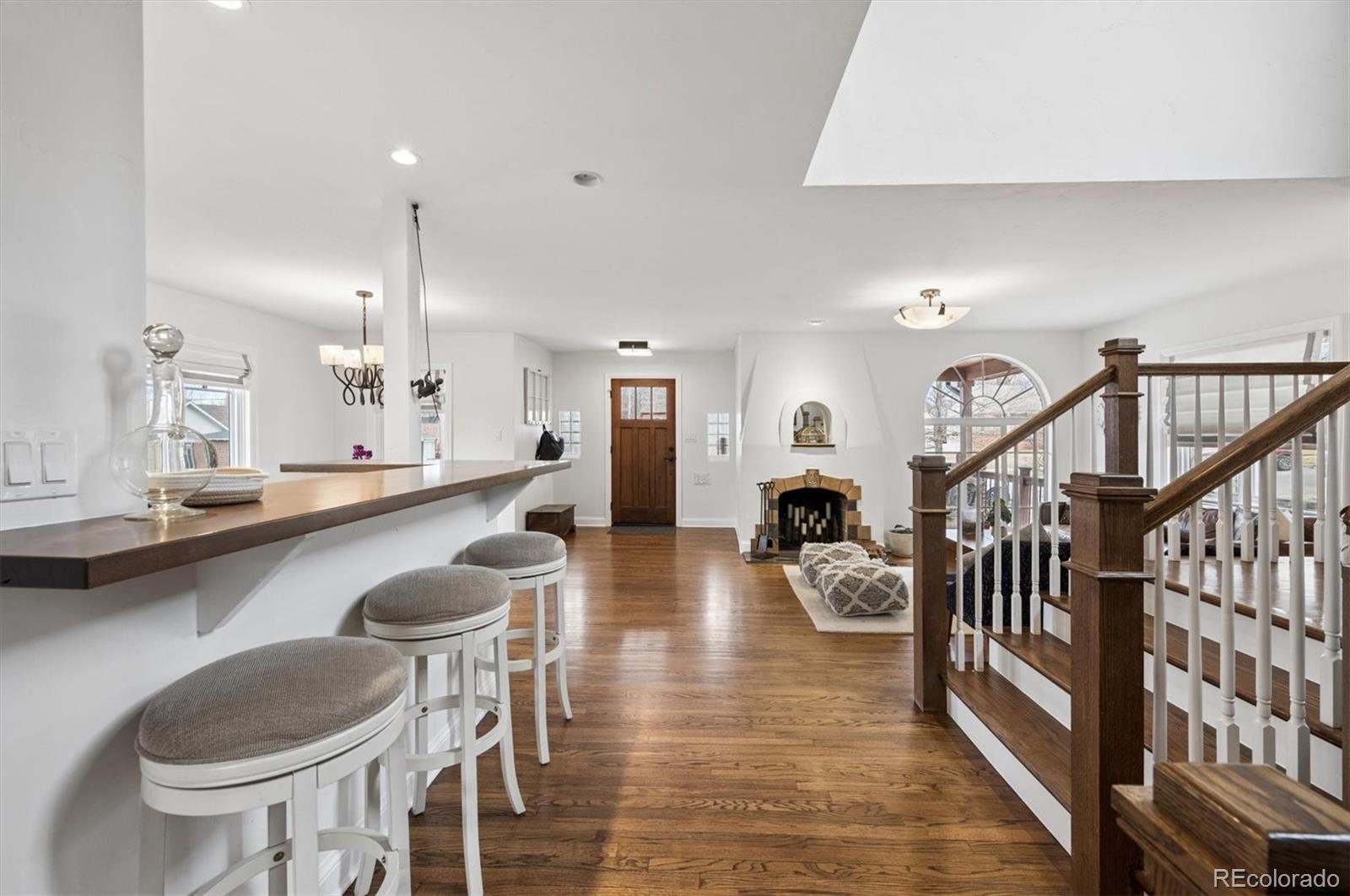2700 Stuart Street Denver, CO 80212 - Photo 11 of 49 a kitchen with sink and breakfast area