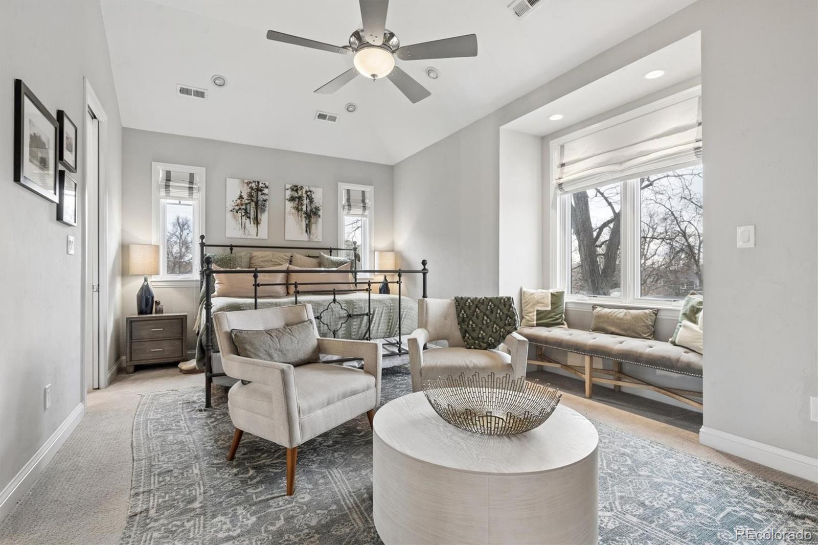 2700 Stuart Street Denver, CO 80212 - Photo 14 of 49 a living room with furniture and a large window